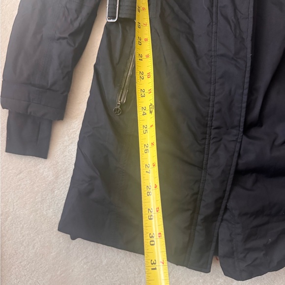 Lululemon Apres Piste Quilted Warm Lined Hood Jacket 2Layer Coat Pocket Black 10 - Picture 16 of 16